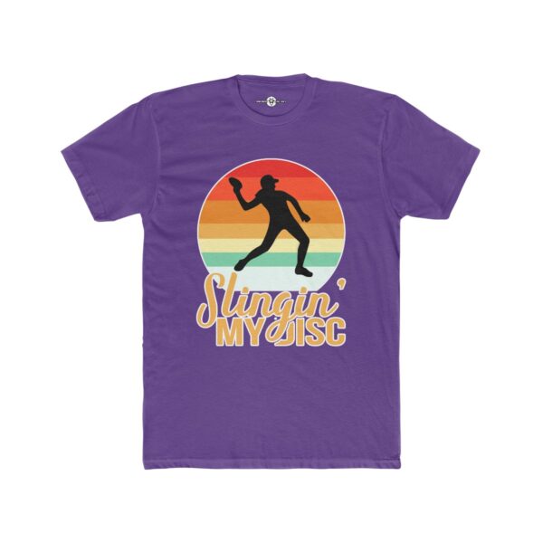 Slanging My Disc Golf Tee - Purple