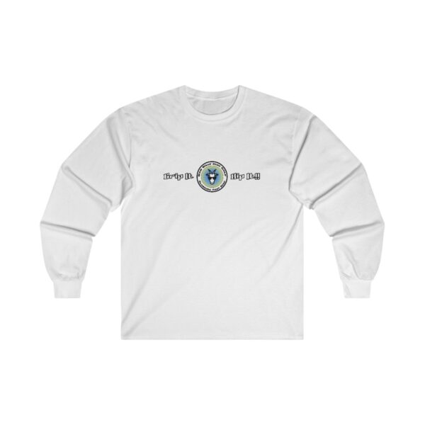 Grip it and Rip It Long Sleeve Disc Golf Shirt - White