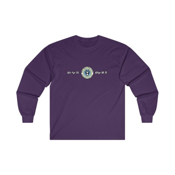 Grip it and Rip It Long Sleeve Disc Golf Shirt - Purple