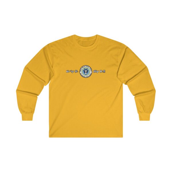 Grip it and Rip It Long Sleeve Disc Golf Shirt - Yellow