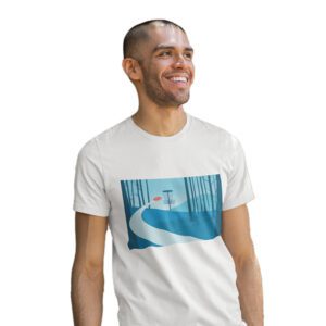 Disc Golf Fine Art 5 of 7 Short Sleeve Tee cropped