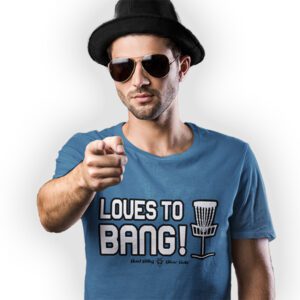 Love to Bang Chains Disc Golf Tee